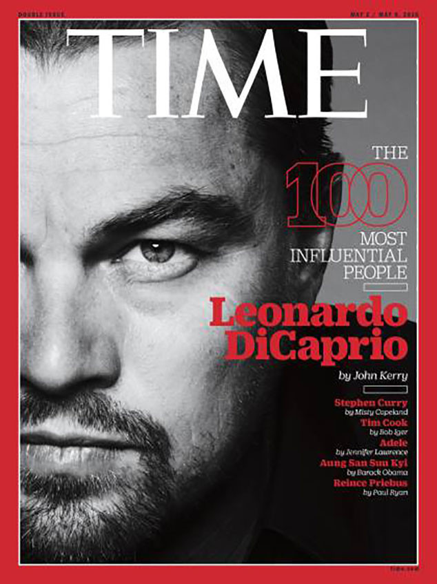 Leonardo DiCaprio, TIME Leonardo DiCaprio, TIME